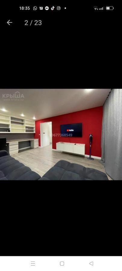 Двухкомнатная Квартира В Самом Центре Актобе Luaran gambar